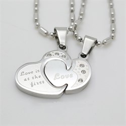 Парные кулончики "Love" K75 - фото 13969