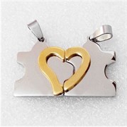 Кулоны для влюбленных "I love you" K7