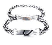 Браслеты для пары  "Real love" B122M