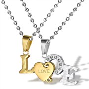 Парные подвески "Love Love" K111