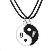 Кулоны для друзей Инь Янь "Крепкая дружба" BF23