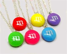 Кулоны для 6 друзей "M&M's" BF161