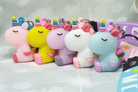 Брелки-игрушки для 5 друзей "Единорожки" Br222
