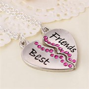 кулон для друзей - best friends