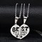 Парные кулоны "Best friends" BF63 - фото 11945