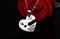 Кулоны для влюбленных "Сердце и Ключ" K1010 - фото 12379