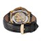 Часы мужские скелетоны Forsining механические black and gold U8077 - фото 13721