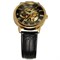 Часы мужские скелетоны Forsining механические black and gold U8077 - фото 13722