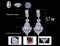 Женские серьги "Диана" BK6748S65 - фото 15486